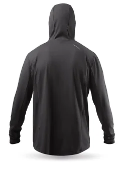 Mens Black Zhikmotion Hooded Top