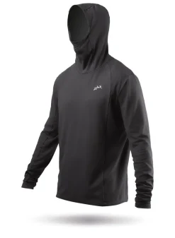Mens Black Zhikmotion Hooded Top