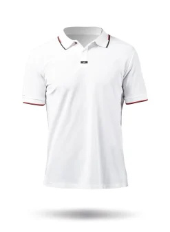 Mens Elite Polo - White