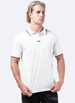 Mens Elite Polo - White