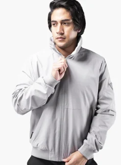 Mens Flight Jacket - Platinum