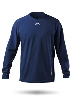 Mens Long Sleeve Xwr Top - Steel Blue