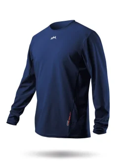 Mens Long Sleeve Xwr Top - Steel Blue