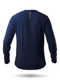 Mens Long Sleeve Xwr Top - Steel Blue