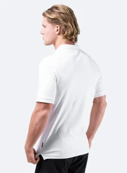 Mens Pima Cotton Polo - White