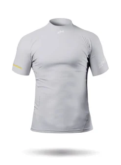 Mens Platinum Eco Spandex Short Sleeve Top