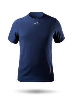 Mens Short Sleeve Xwr Top - Steel Blue