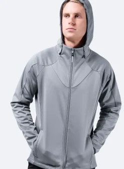 Mens Tech Hoodie - Platinum