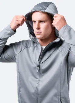 Mens Tech Hoodie - Platinum