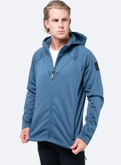 Mens Tech Hoodie - Provincial Blue
