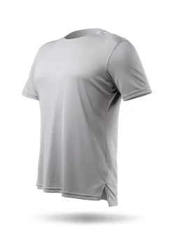 Mens Uvactive Short Sleeve Top - Grey