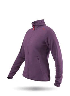 Womens Amethyst Full Zip Fleece Jacket