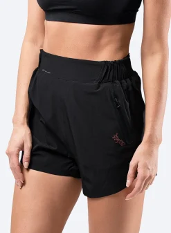 Womens Black Board Shorts