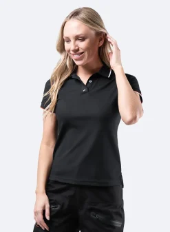 Womens Elite Polo - Black