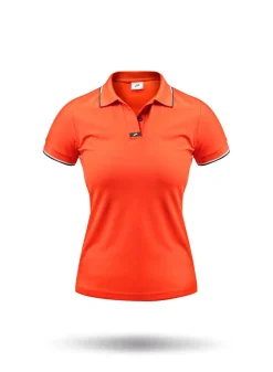 Womens Elite Polo - Ocean Red