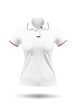 Womens Elite Polo - White