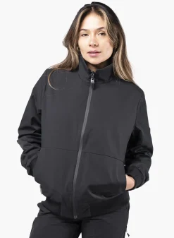 Womens Flight Jacket - Black
