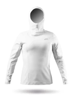 Womens Platinum Zhikmotion Hooded Top