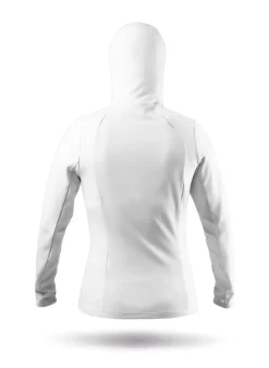 Womens Platinum Zhikmotion Hooded Top