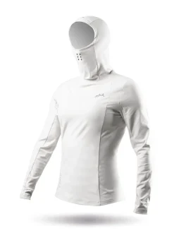 Womens Platinum Zhikmotion Hooded Top