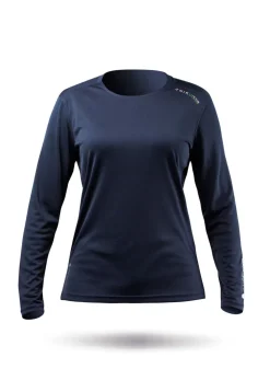Womens Uvactive Long Sleeve Top - Navy