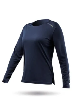Womens Uvactive Long Sleeve Top - Navy