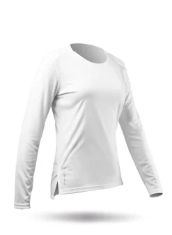 Womens Uvactive Long Sleeve Top - White