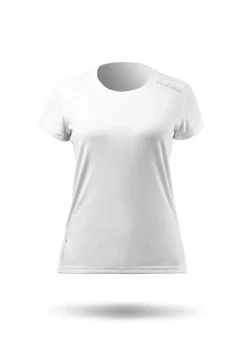 Womens Uvactive Short Sleeve Top - White