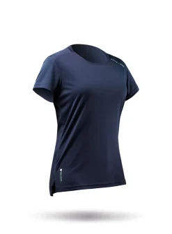 Womens Uvactive Short Sleeve Top - Navy